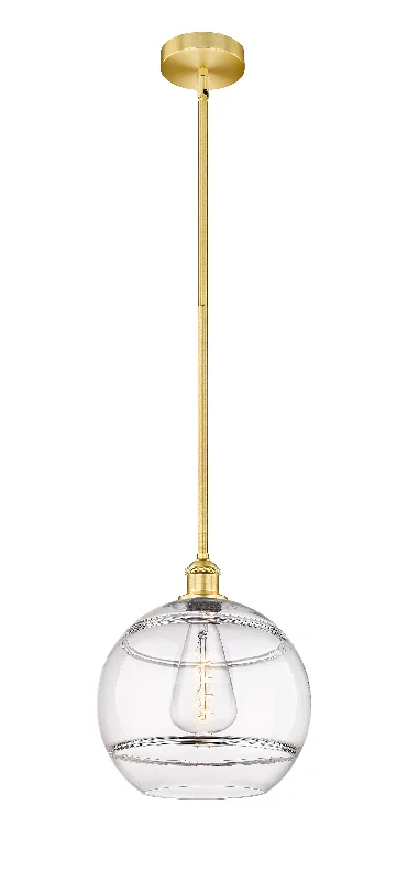 Indian - Themed Ceiling Lights with Intricate Filigree and Mirror WorkInnovations Lighting 616-1S-SG-G556-12CL Edison Pendant Light Satin Gold Indian - Themed Ceiling Lights with Intricate Filigree and Mirror WorkInnovations Lighting 616-1S-SG-G556-12CL Edison Pendant Light Satin Gold
