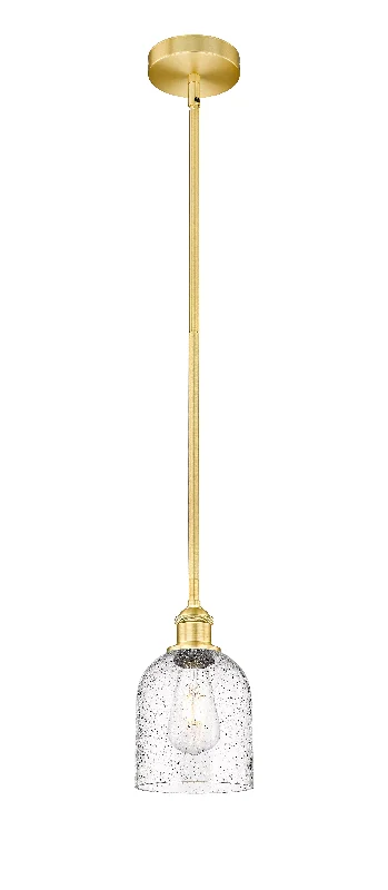 Japanese - Inspired Ceiling Lights with Shoji - Screen - like DiffusersInnovations Lighting 616-1S-SG-G558-6SDY Edison Pendant Light Satin Gold Japanese - Inspired Ceiling Lights with Shoji - Screen - like DiffusersInnovations Lighting 616-1S-SG-G558-6SDY Edison Pendant Light Satin Gold