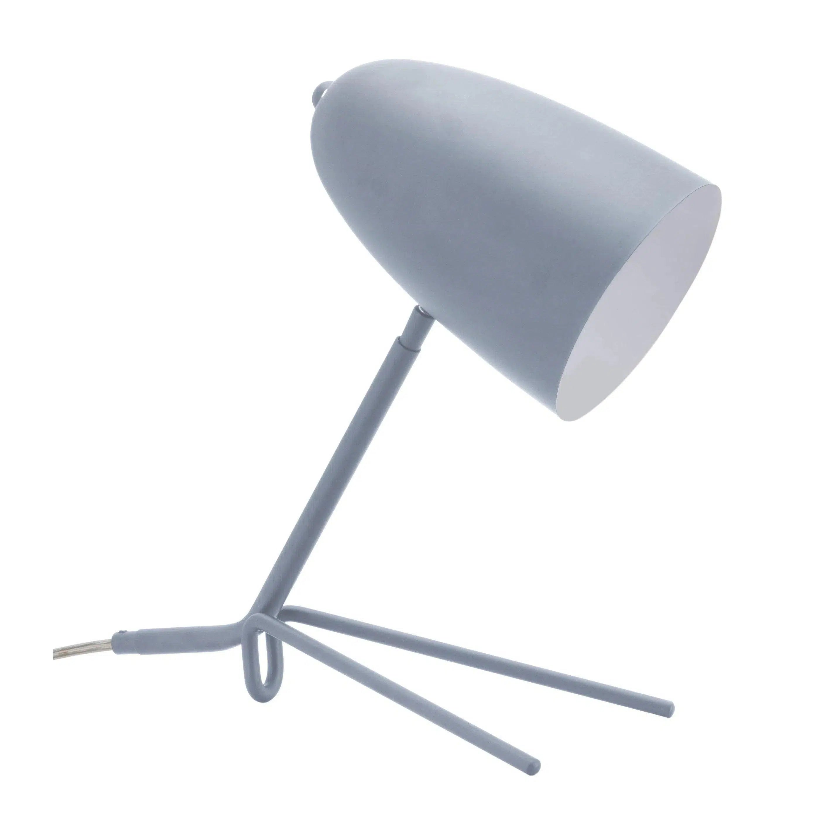 mid century modern table lamps with iconic designs for a stylish studyJamison Table Lamp Matte Gray