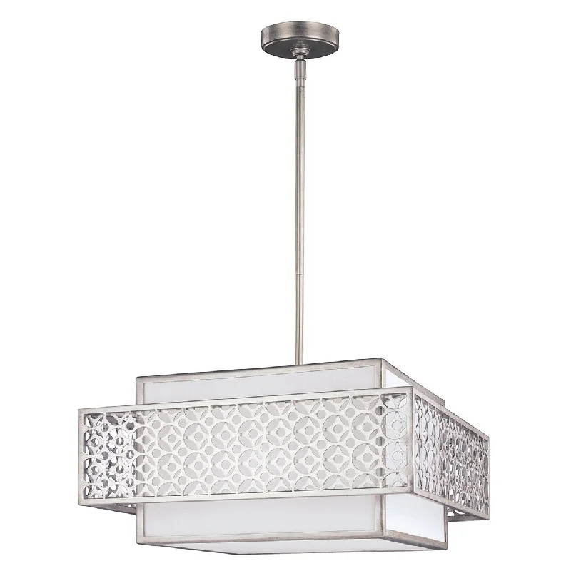 Metal Ceiling Lights in Brass, Copper, Stainless Steel, and IronRanmore Silver Three Light Pendant - ID 7462 Metal Ceiling Lights in Brass, Copper, Stainless Steel, and IronRanmore Silver Three Light Pendant - ID 7462