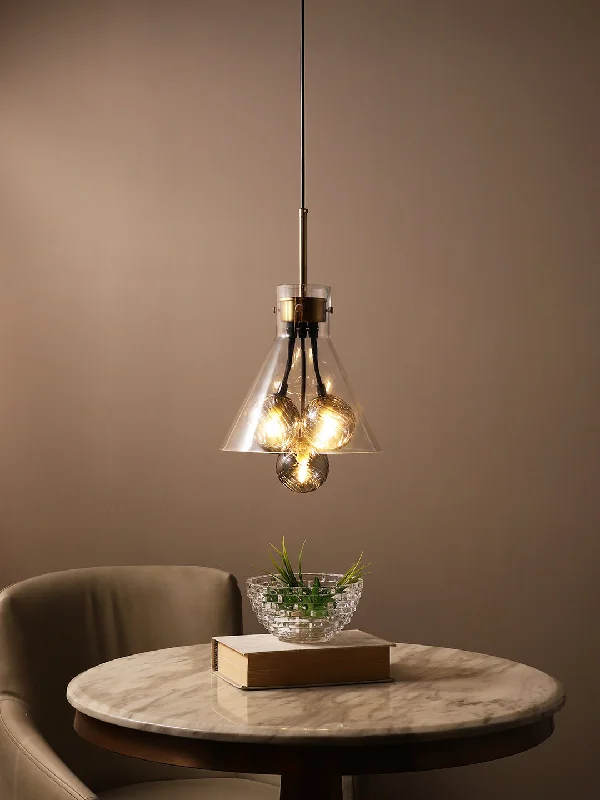 Tropical - Themed Ceiling Lights with Palm - Leaf Shapes and Rattan WrapsLaura C Smoky Pendant Light Tropical - Themed Ceiling Lights with Palm - Leaf Shapes and Rattan WrapsLaura C Smoky Pendant Light