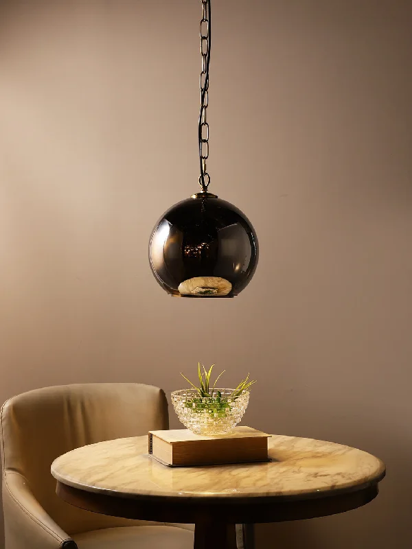 Tropical - Themed Ceiling Lights with Palm - Leaf Shapes and Rattan WrapsLevis Smoky Pendant Light Tropical - Themed Ceiling Lights with Palm - Leaf Shapes and Rattan WrapsLevis Smoky Pendant Light
