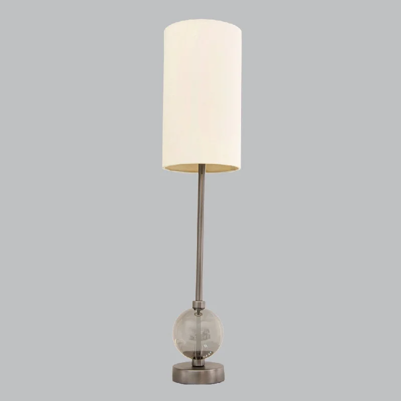 rustic farmhouse table lamps for cozy kitchensLivingsley Mistral Crystal Table Lamp