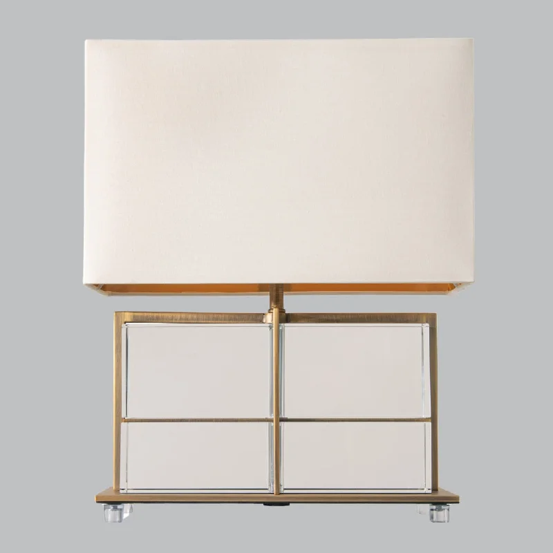 glass table lamps with a frosted surface for soft light diffusionLivingsley Rhett Table Lamp