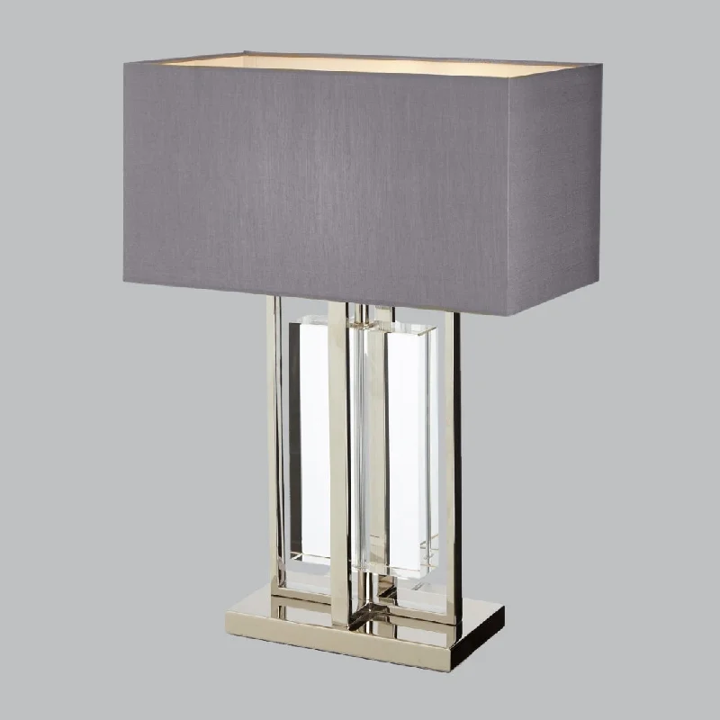 crystal table lamps with dazzling prisms for a glamorous effectLivingsley Ripley Table Lamp