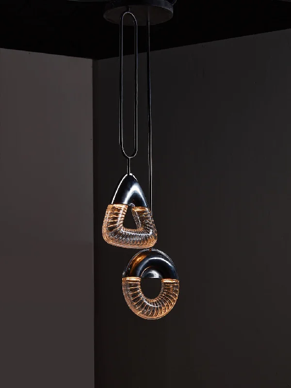 Gothic Ceiling Lights with Dark Metalwork and Pointed ArchesMacoy 2-Lamp Pendant Light Gothic Ceiling Lights with Dark Metalwork and Pointed ArchesMacoy 2-Lamp Pendant Light