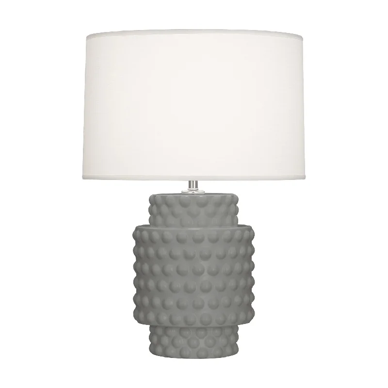 metal table lamps with a matte black finish for a sleek appearanceMatte Smoky Taupe Dolly Accent Lamp