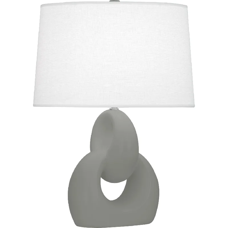 marble table lamps with a luxurious veined pattern for high end decorMatte Smoky Taupe Fusion Table Lamp