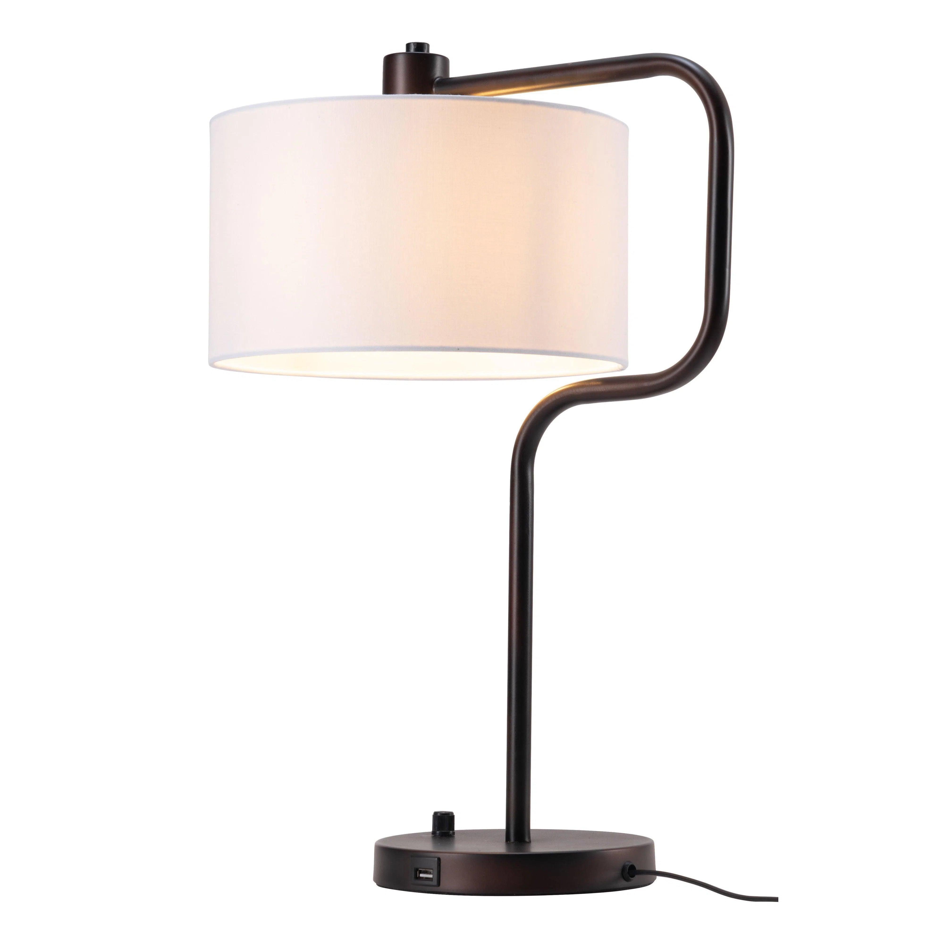 crystal table lamps with dazzling prisms for a glamorous effectMiddlemist Table Lamp White