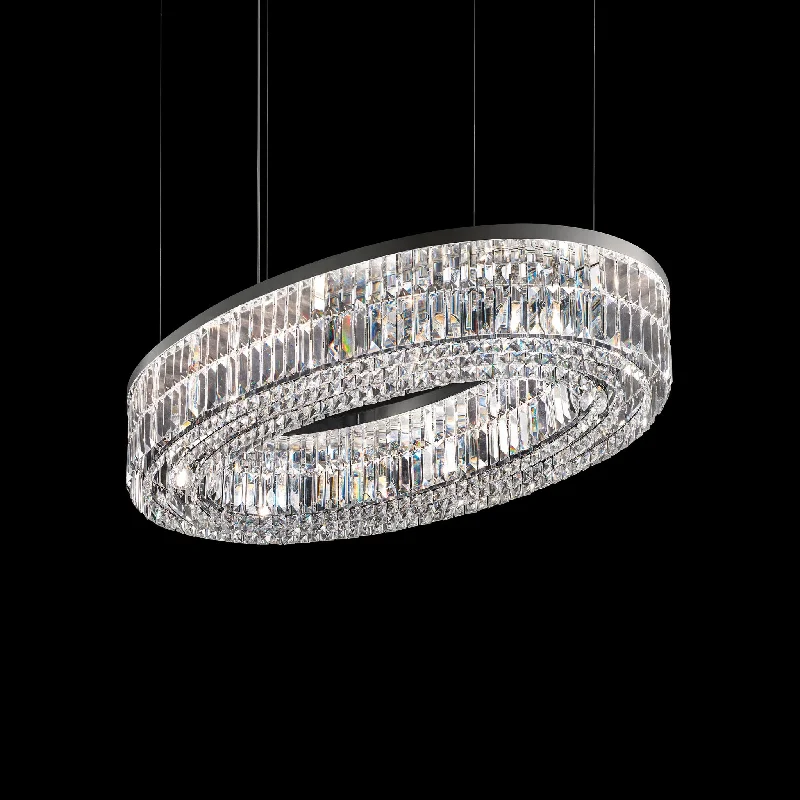 Bohemian Ceiling Lights with Beads, Tassels, and Colorful GlassModern Crystal Oval Ceiling Pendant Bohemian Ceiling Lights with Beads, Tassels, and Colorful GlassModern Crystal Oval Ceiling Pendant