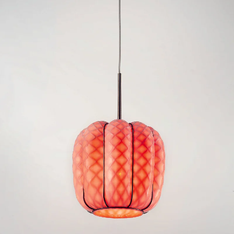 African - Inspired Ceiling Lights with Tribal Patterns and Natural MaterialsModern Orange, Green, Or Blue Murano Glass Ceiling Pendant African - Inspired Ceiling Lights with Tribal Patterns and Natural MaterialsModern Orange, Green, Or Blue Murano Glass Ceiling Pendant