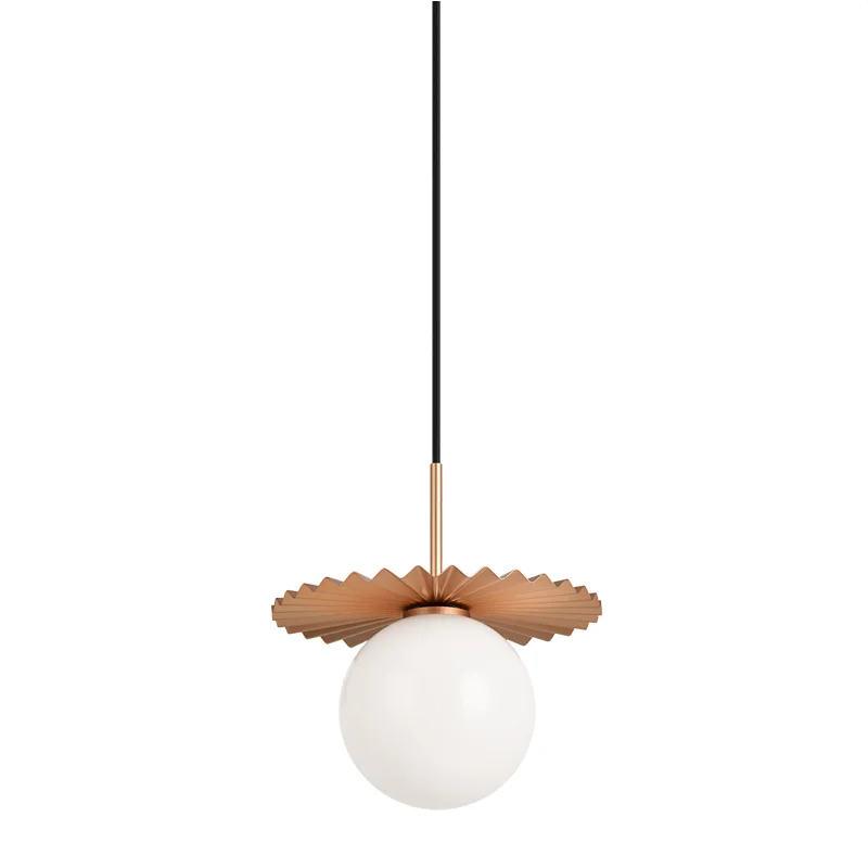 Art Nouveau Ceiling Lights with Organic, Flowing ShapesModern Ruff Pendant