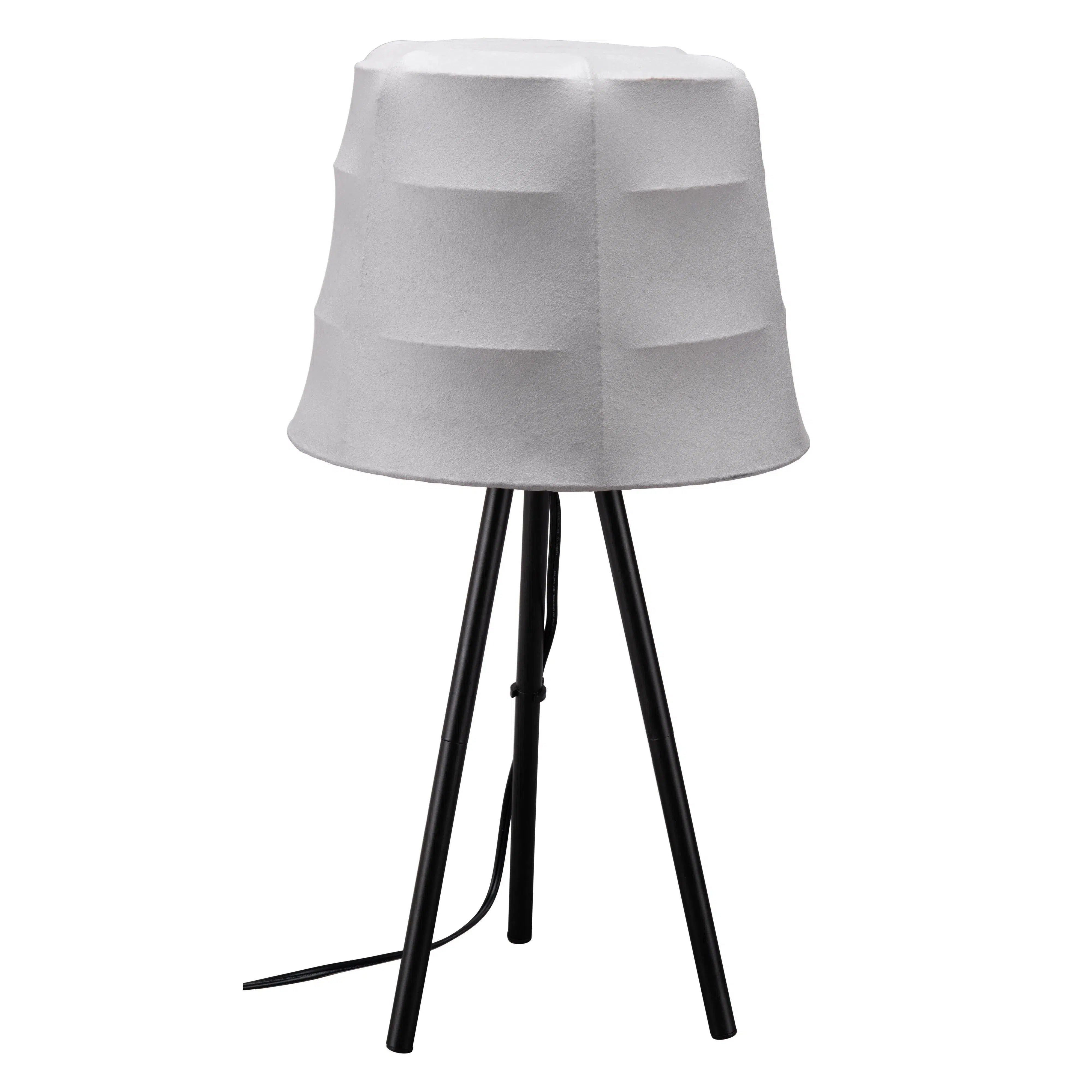 coastal style table lamps with nautical elements for beach housesMozzi Table Lamp Gray & Black