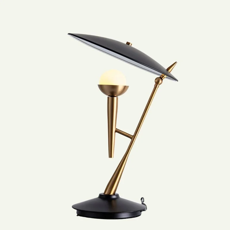 metal table lamps with a matte black finish for a sleek appearanceNeral Table Lamp