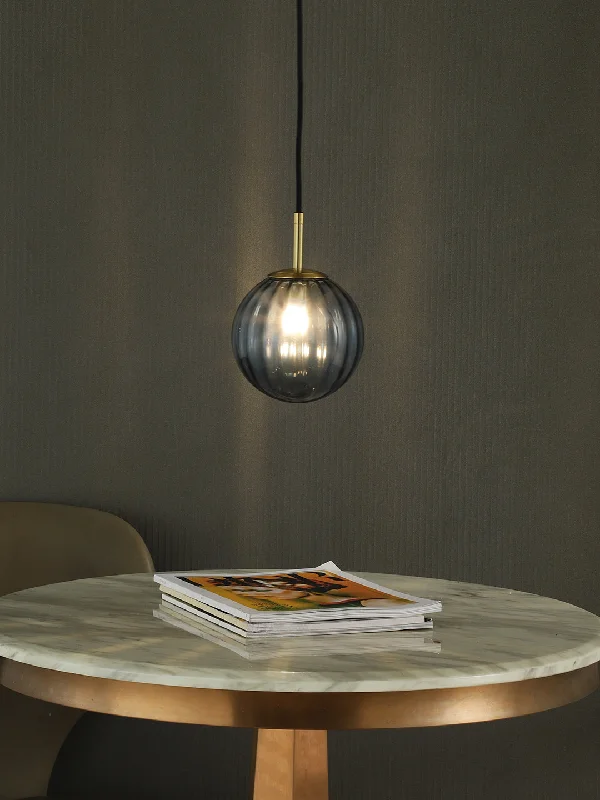 Contemporary Ceiling Lights with Unique, Abstract ShapesNia Blue Pendant Light