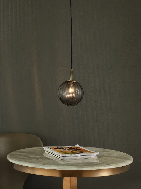 African - Inspired Ceiling Lights with Tribal Patterns and Natural MaterialsNia Smoky Pendant Light African - Inspired Ceiling Lights with Tribal Patterns and Natural MaterialsNia Smoky Pendant Light