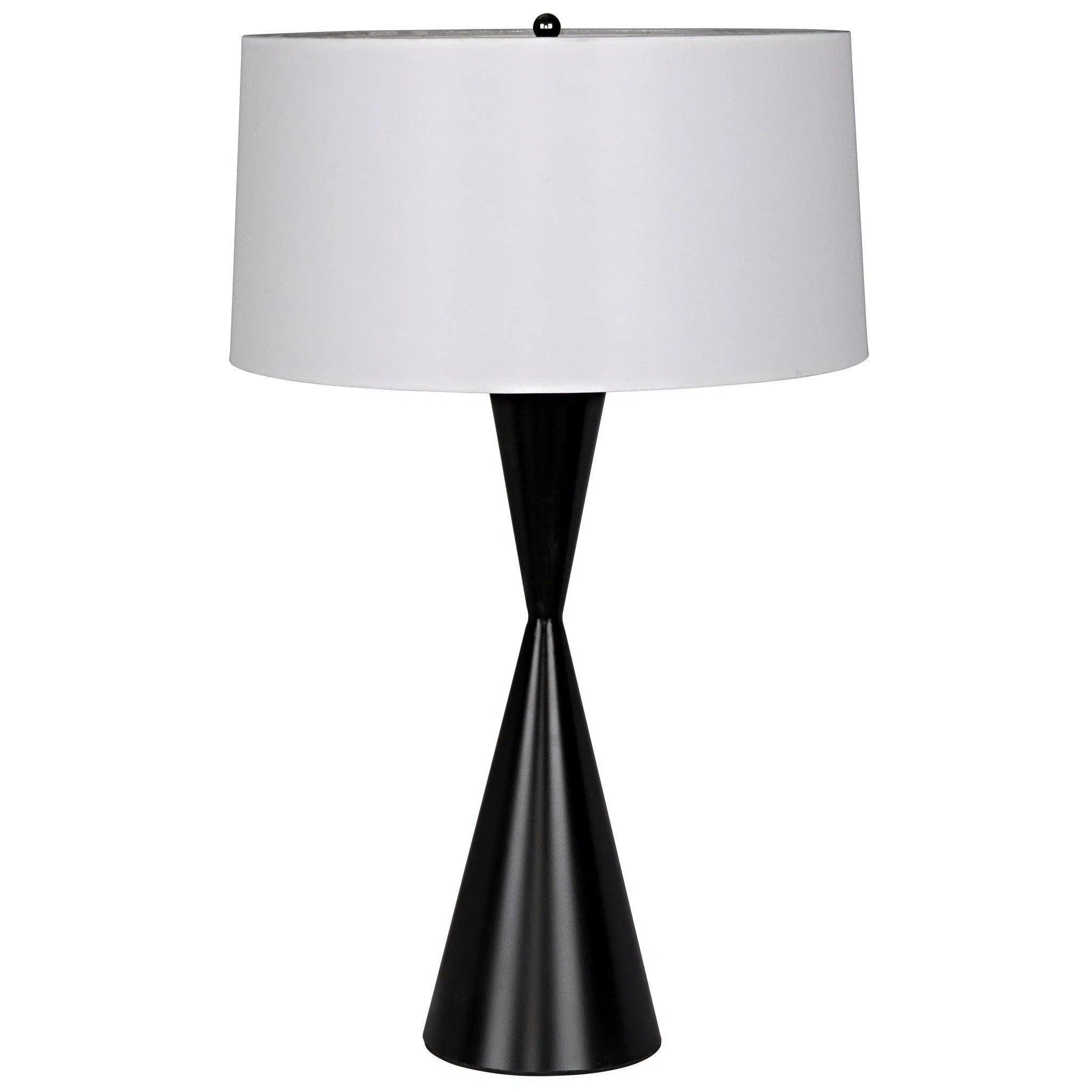mid century modern table lamps with iconic designs for a stylish studyNoble Black Steel Table Lamp with Shade mid century modern table lamps with iconic designs for a stylish studyNoble Black Steel Table Lamp with Shade