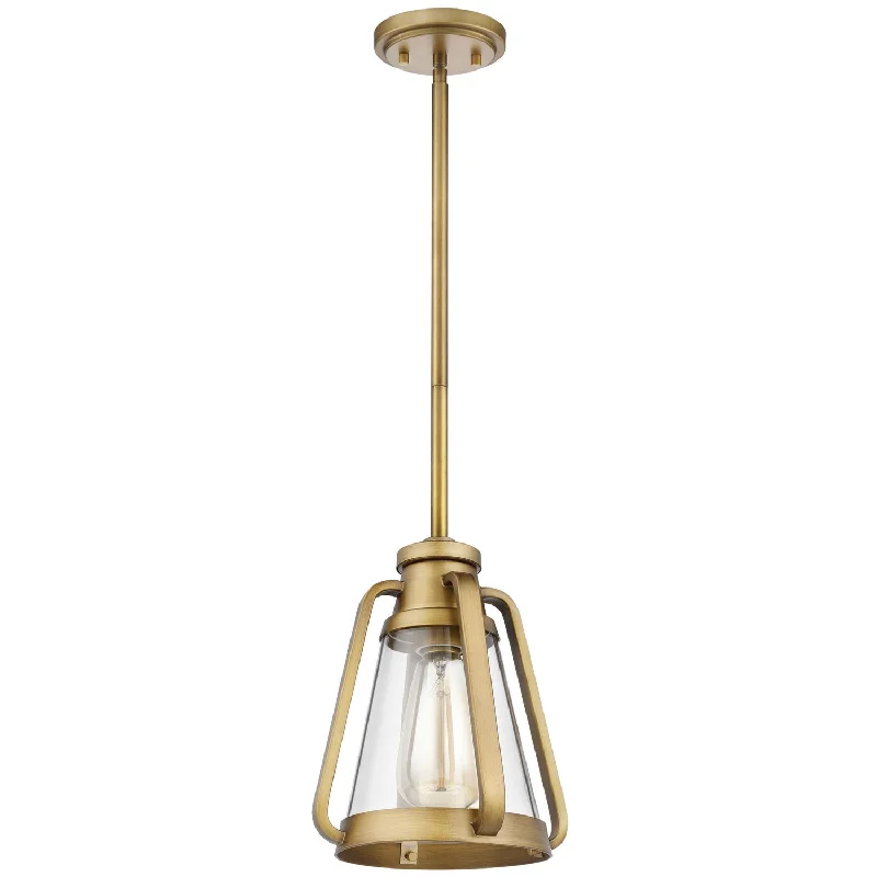 Contemporary Ceiling Lights with Unique, Abstract ShapesOne Light Mini Pendant