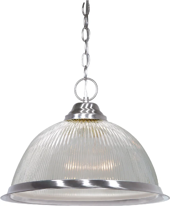 Glass Ceiling Lights with Frosted, Colored, or Etched GlassOne Light Pendant