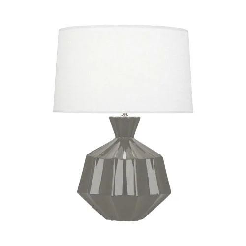 glass table lamps with a frosted surface for soft light diffusionOrion Table Lamp in Various Finishes