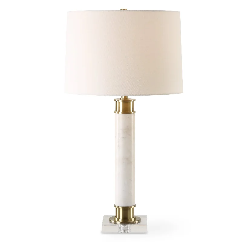 industrial style table lamps with exposed bulbs for loft apartmentsPlinth White Marble Table Lamp industrial style table lamps with exposed bulbs for loft apartmentsPlinth White Marble Table Lamp