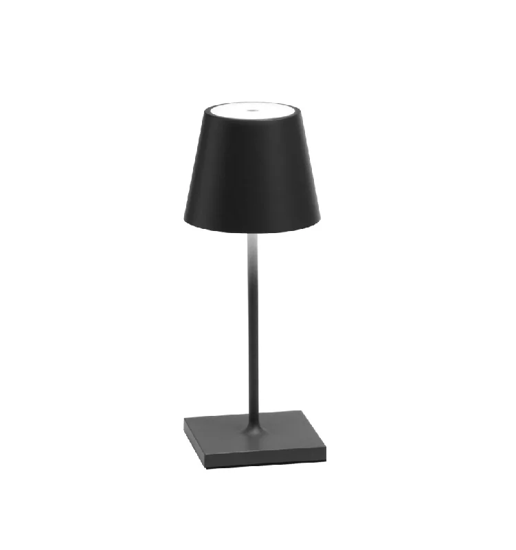 ceramic table lamps with hand painted designs for an artistic touchPoldina Pro Cordless Mini Table Lamp