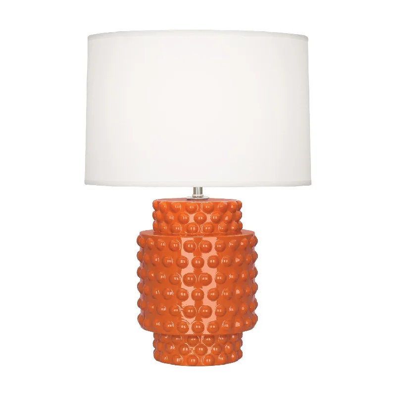 rustic farmhouse table lamps for cozy kitchensPumpkin Dolly Accent Lamp