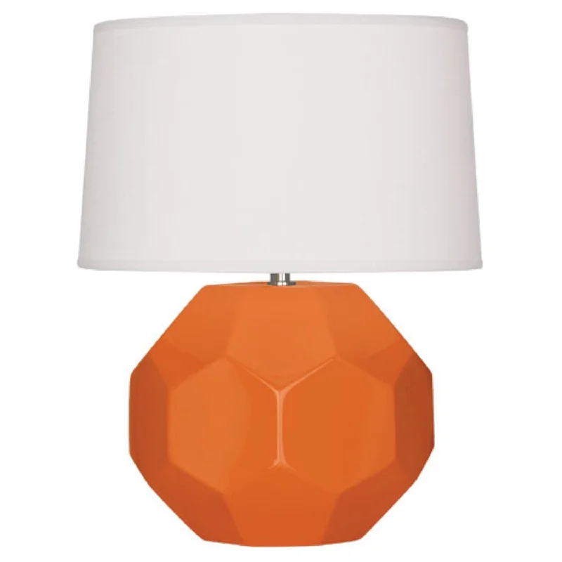 bohemian table lamps with colorful patterns for eclectic bedroomsPumpkin Franklin Table Lamp bohemian table lamps with colorful patterns for eclectic bedroomsPumpkin Franklin Table Lamp