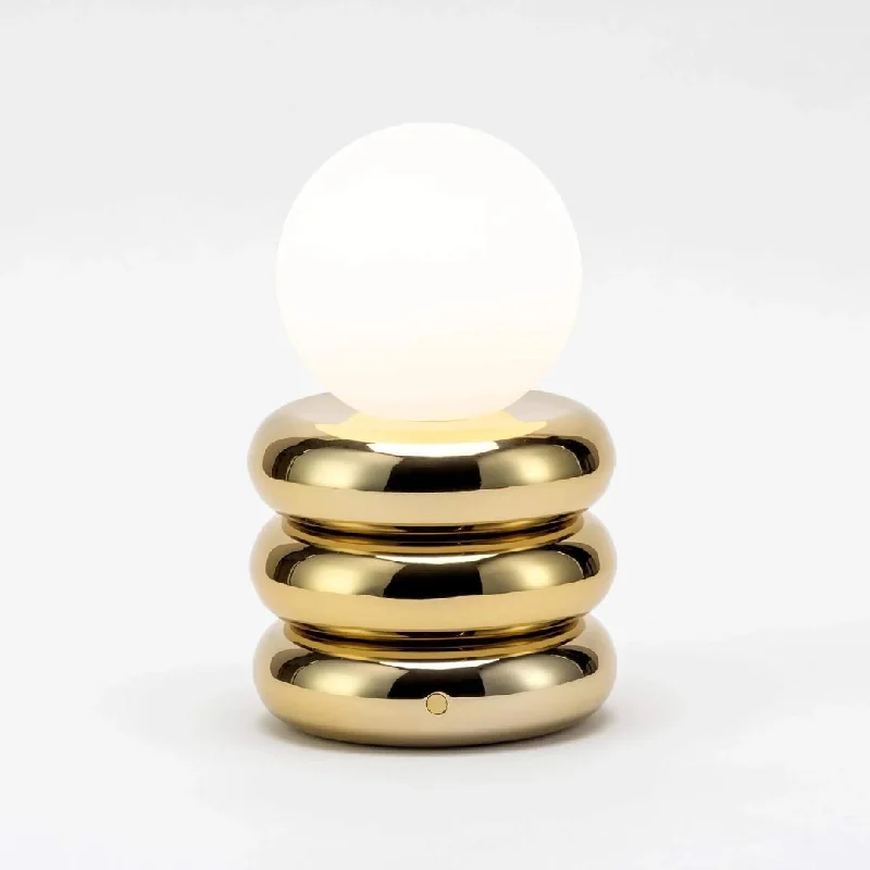 coastal style table lamps with nautical elements for beach housesRechargeable Table Lamp - Brass - Houseof