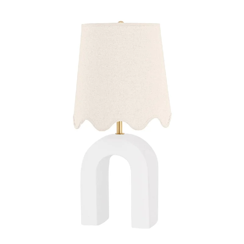 fabric table lamps with a linen shade for a relaxed and breathable lookRoshani Table Lamp