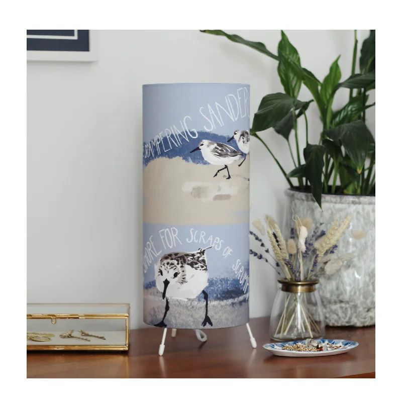 leather table lamps with a distressed texture for a rugged charmSanderling Table Lamp