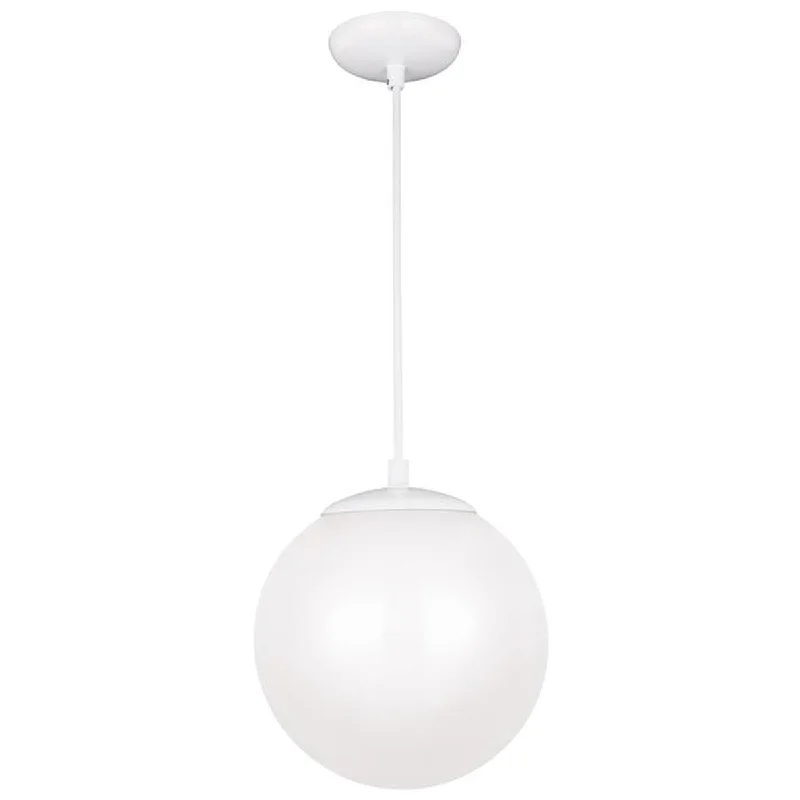 Crystal Ceiling Lights with High - Quality Swarovski CrystalsSea Gull Lighting Leo - Hanging Globe White One Light Pendant Crystal Ceiling Lights with High - Quality Swarovski CrystalsSea Gull Lighting Leo - Hanging Globe White One Light Pendant
