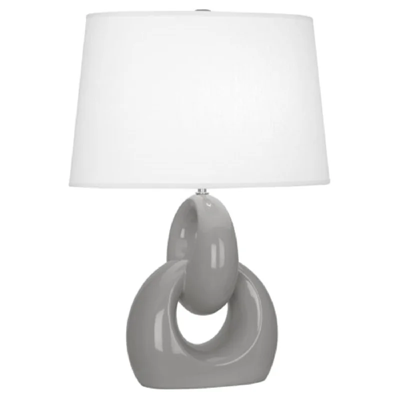 crystal table lamps with dazzling prisms for a glamorous effectSmokey Taupe Fusion Table Lamp