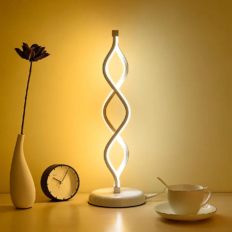 coastal style table lamps with nautical elements for beach housesSpiral Table Lamp coastal style table lamps with nautical elements for beach housesSpiral Table Lamp