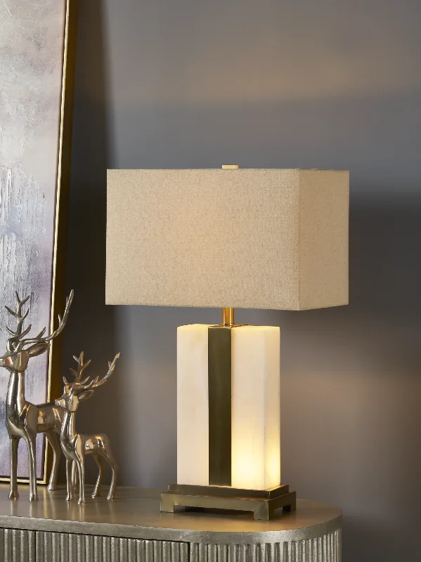 gothic style table lamps with dark finishes for a mysterious lookSteart Table Lamp