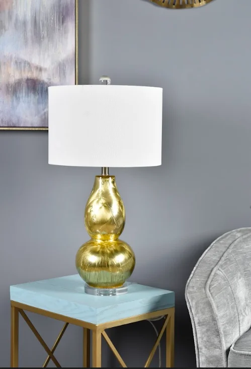 marble table lamps with a luxurious veined pattern for high end decorTable Lamp