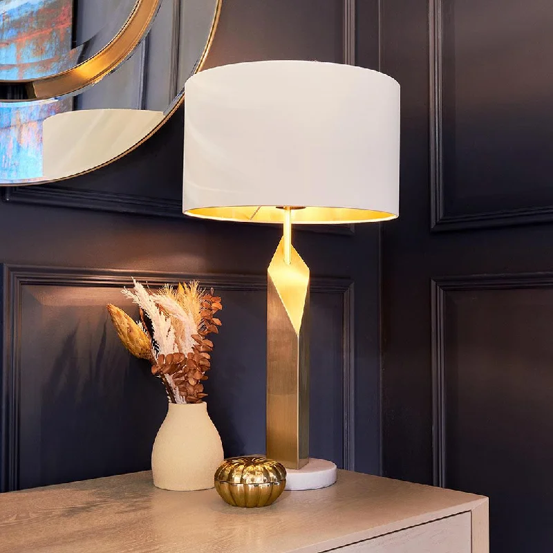 wooden table lamps with natural grain for a warm and organic feelTitus Table Lamp - RV Astley