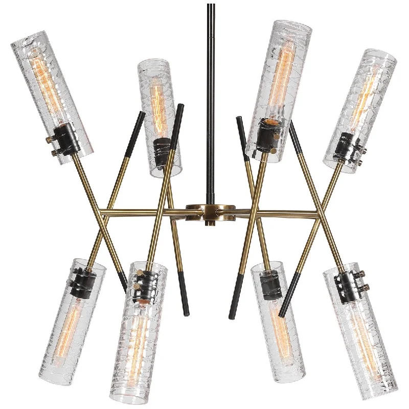 Contemporary Ceiling Lights with Unique, Abstract ShapesUttermost Telesto 8-Light Linear Pendant Contemporary Ceiling Lights with Unique, Abstract ShapesUttermost Telesto 8-Light Linear Pendant