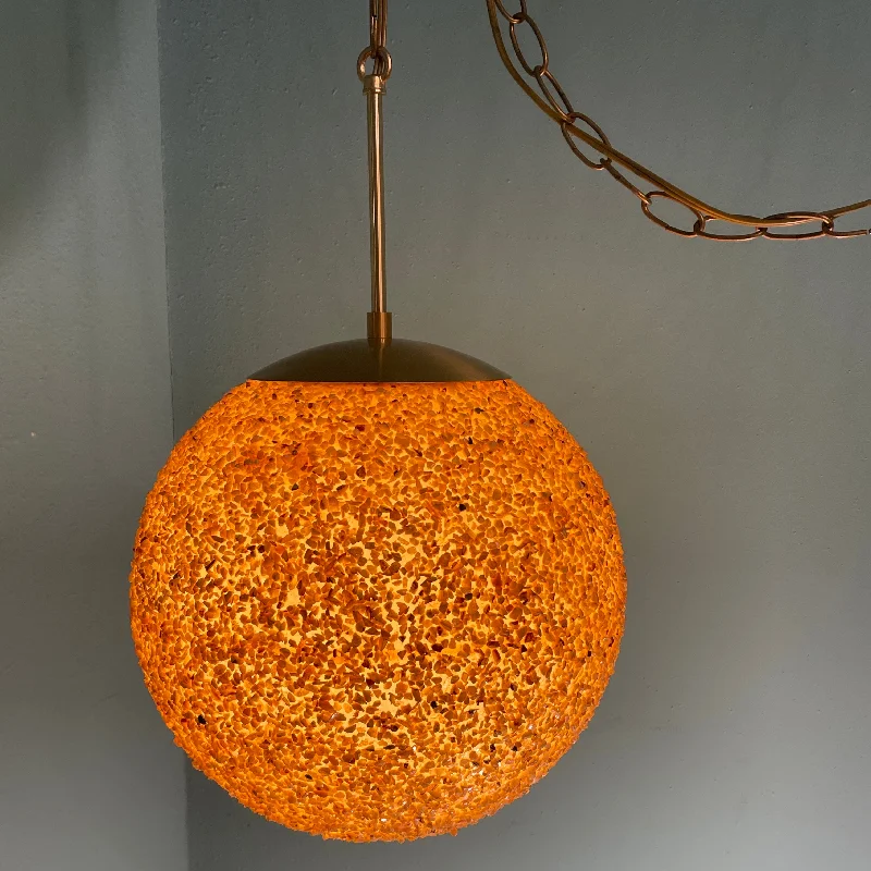 Art Nouveau Ceiling Lights with Organic, Flowing ShapesVintage Confetti Acrylic Globe Swag Pendant Art Nouveau Ceiling Lights with Organic, Flowing ShapesVintage Confetti Acrylic Globe Swag Pendant