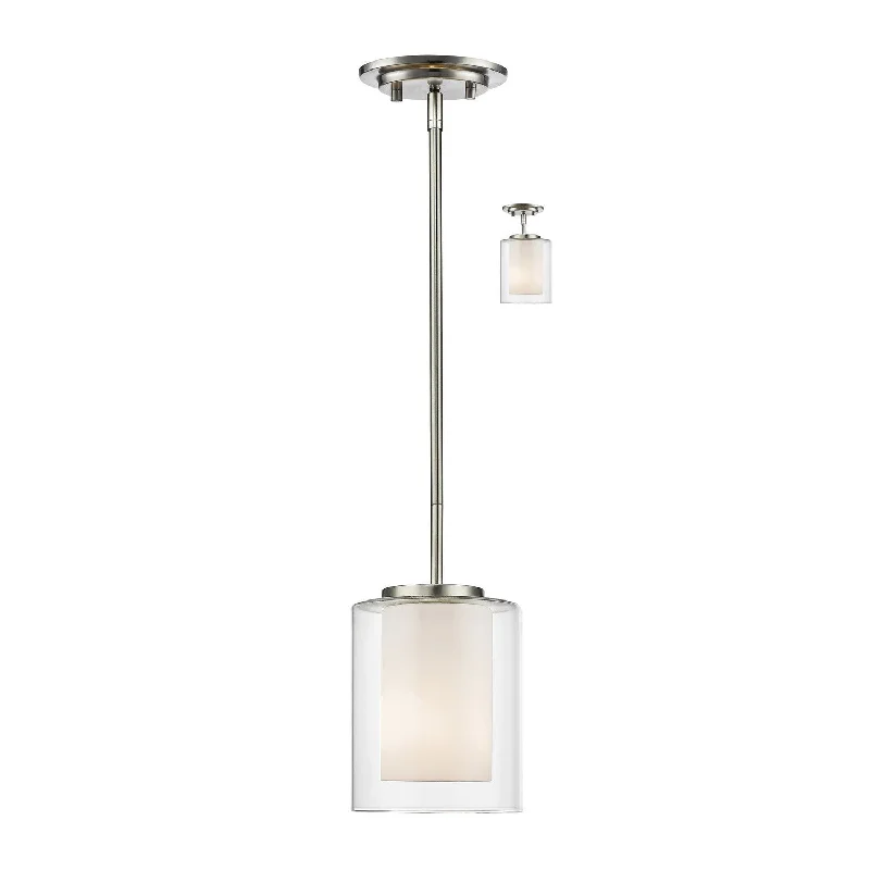 Mediterranean - Style Ceiling Lights with Terra - Cotta and Ceramic DetailsZ-Lite Willow 426MP-BN Pendant Light - Brushed Nickel Mediterranean - Style Ceiling Lights with Terra - Cotta and Ceramic DetailsZ-Lite Willow 426MP-BN Pendant Light - Brushed Nickel