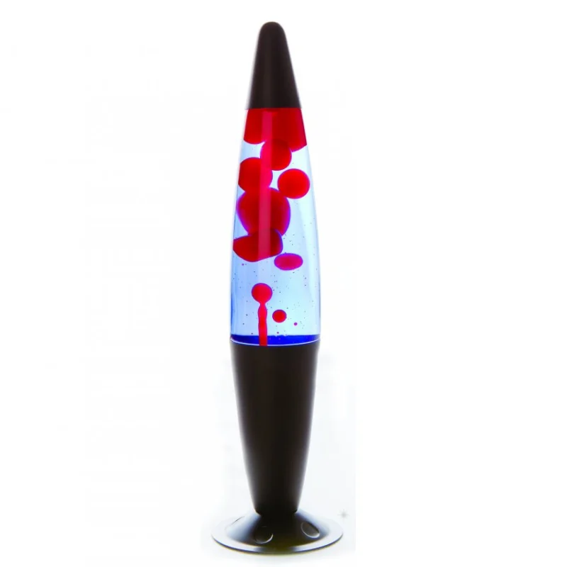 Lava Lamps for Pet Stores to Make the Environment More InvitingBlack - Red/Blue Peace Lava Lamp