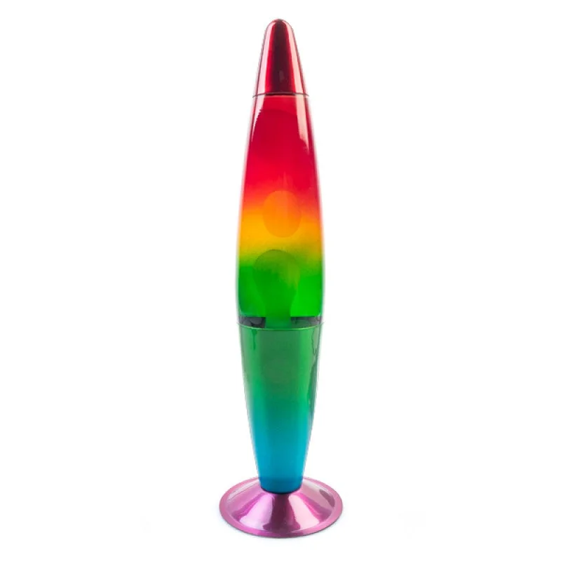Steampunk Lava Lamps with Industrial - Inspired DetailsRainbow Peace Lava Lamp